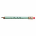 Hexagon Golf Pencil w/ Eraser - 3 1/2" Long